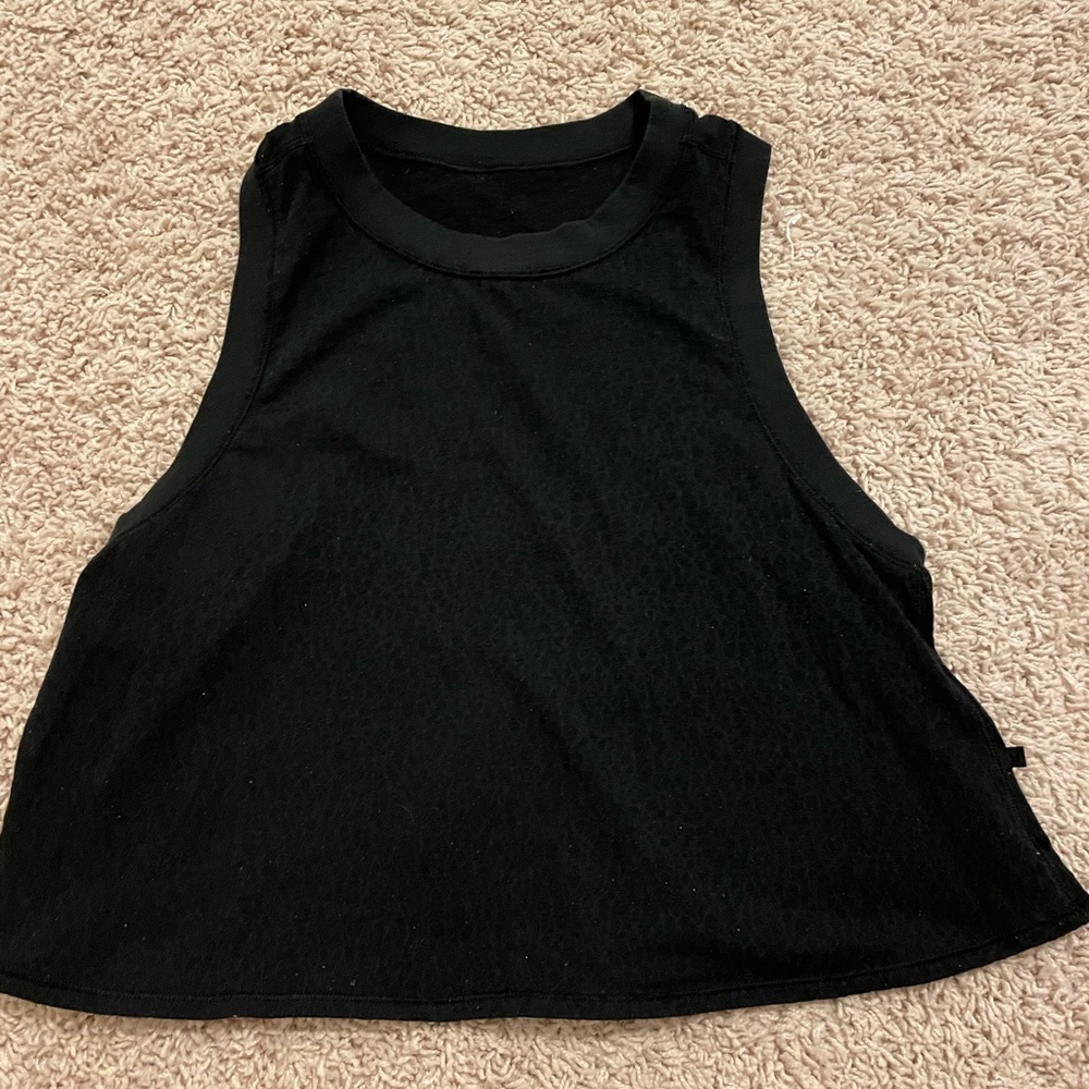 lululemon crop tank top size 4